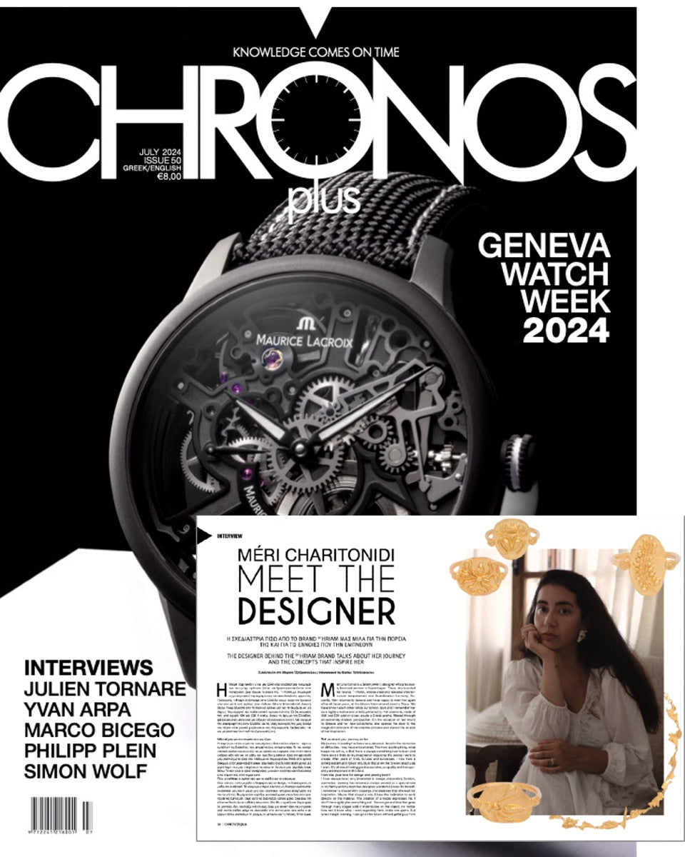 Chronos Plus Magazine — interview with Méri Charitonidi